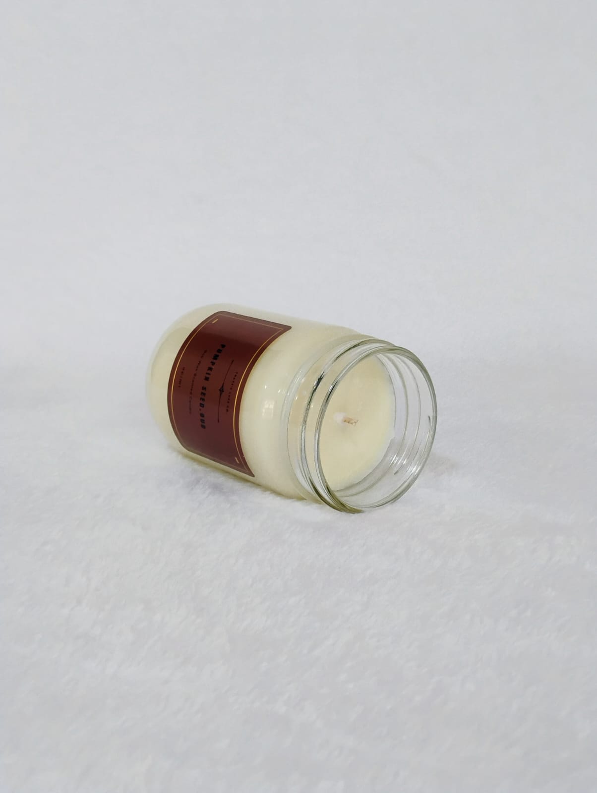 Trace's Luxe Pumpkin Oud Aromatherapy Candle