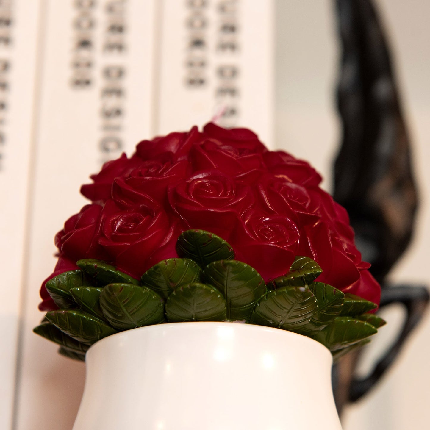 Rose Bouquet Scented Candle for Valentine's Day Wedding Gift Home Decoration