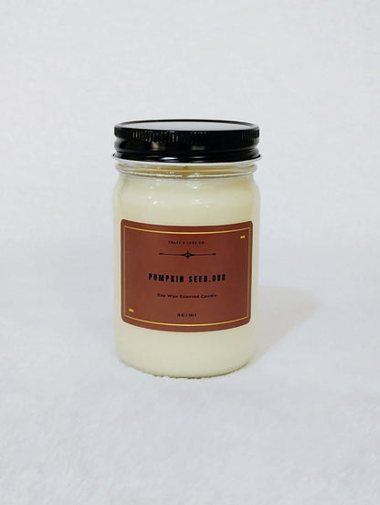 Trace's Luxe Pumpkin Oud Aromatherapy Candle