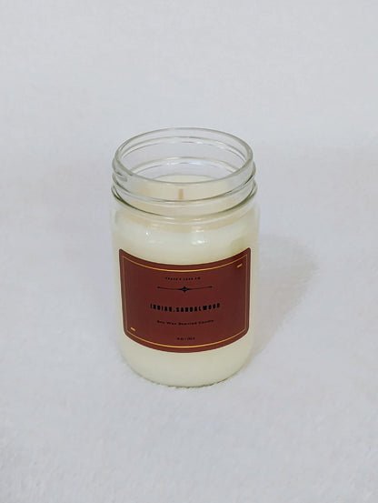 Trace's Luxe Indian Sandalwood Scented Candle